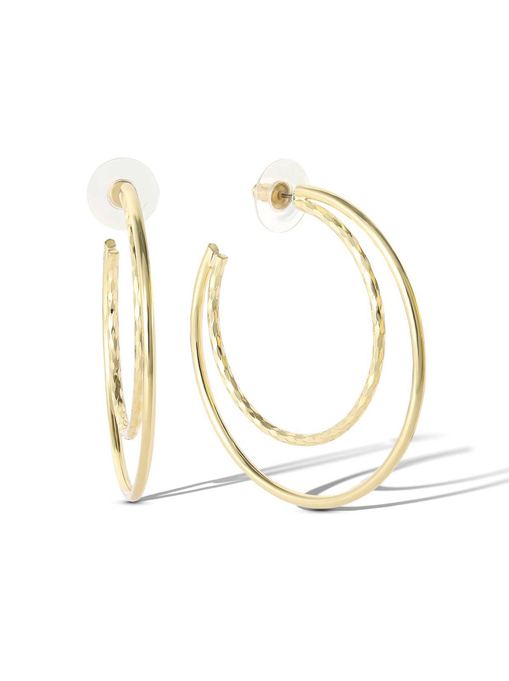 Accessories Double Hoop Earrings | Jessica Simpson