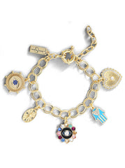 Accessories Evil Eye Charm Bracelet | Jessica Simpson