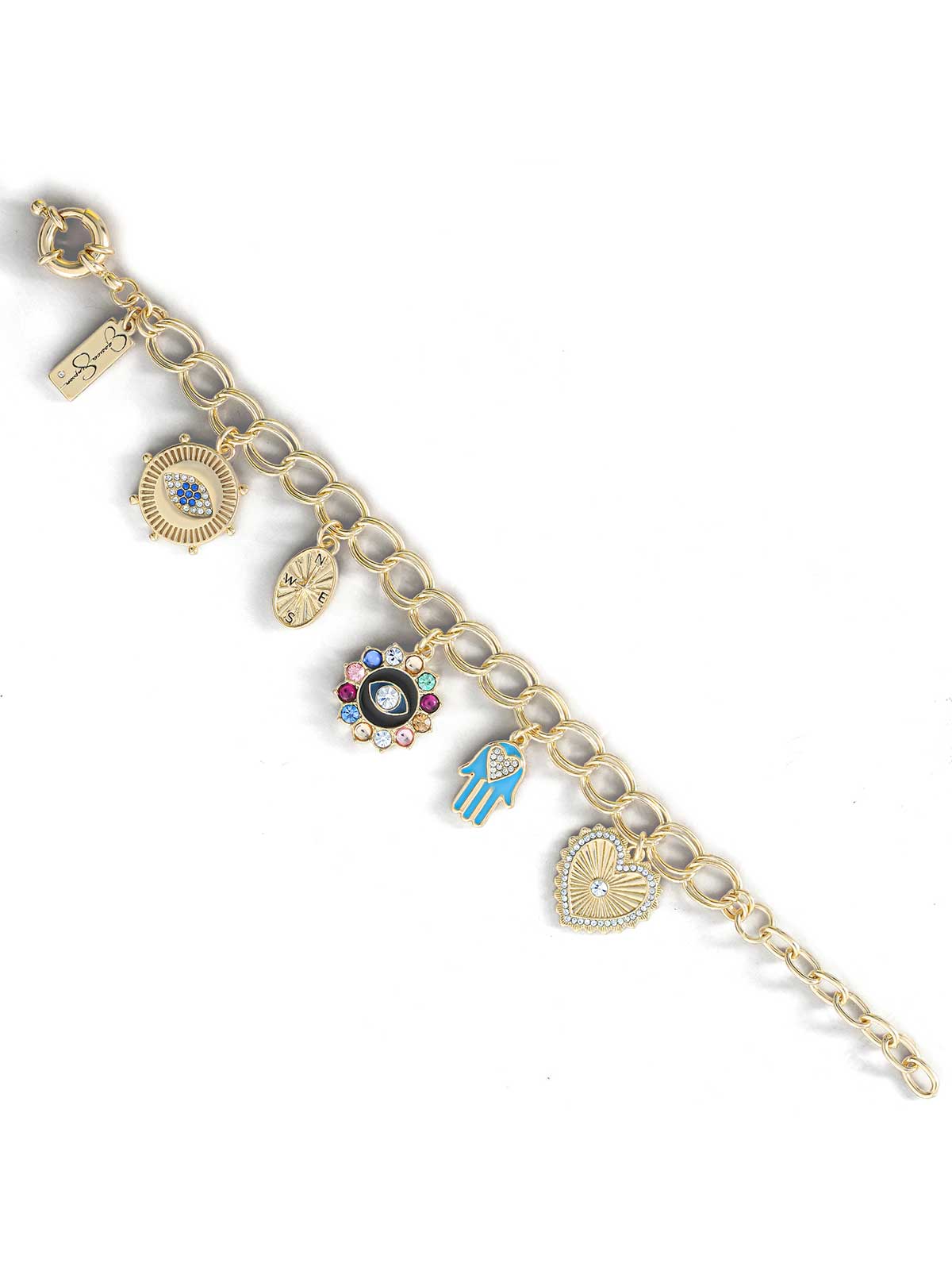 Accessories Evil Eye Charm Bracelet | Jessica Simpson