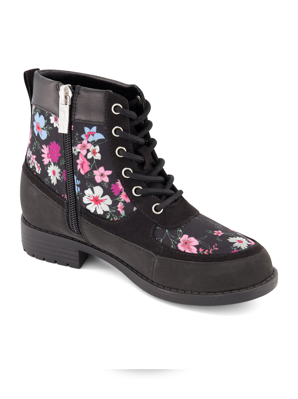 Women Girls' Daria Lace Moto Boot - Black | Jessica Simpson