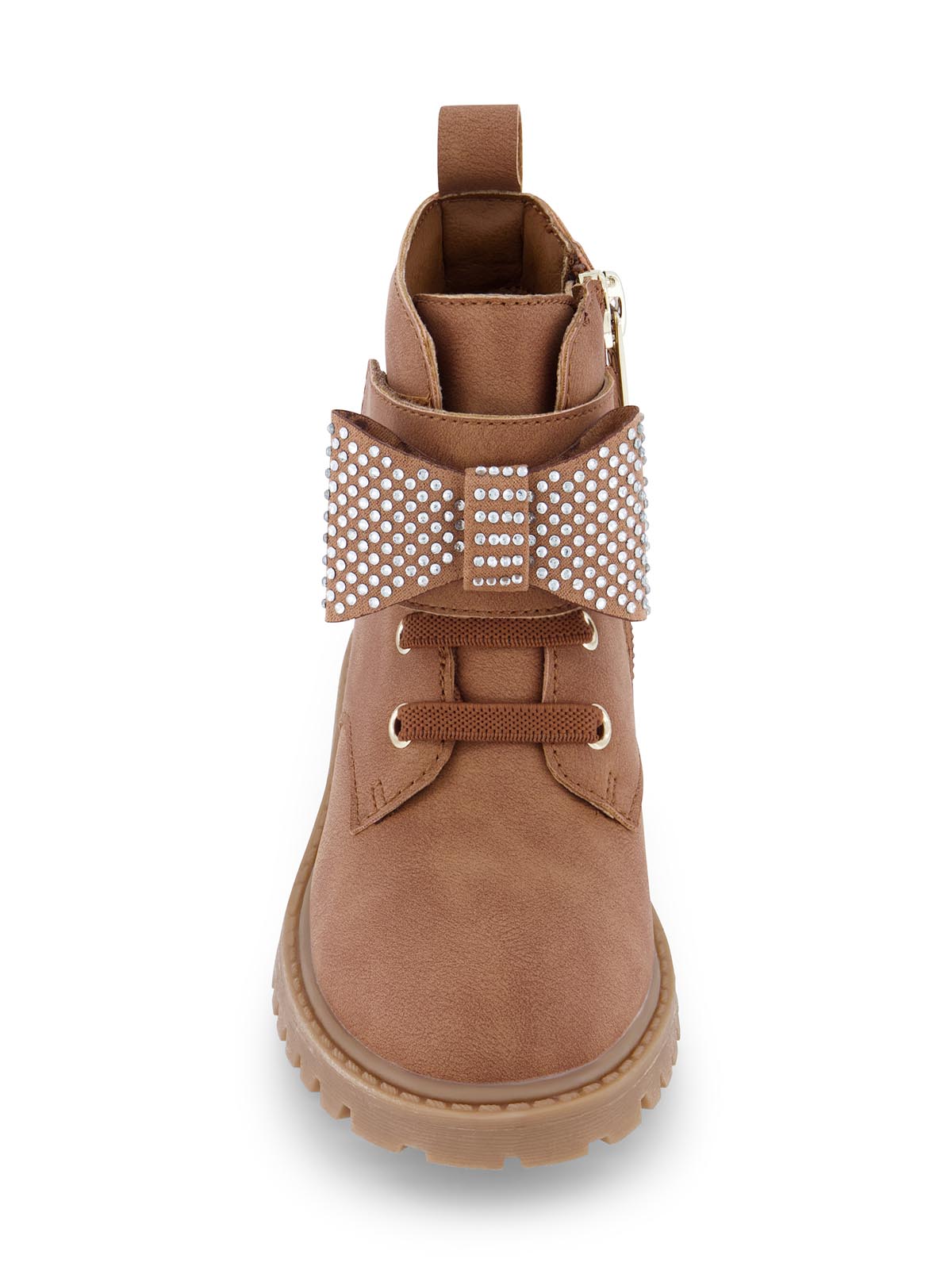 Women Toddler Daria Bow Moto Boot - Cognac | Jessica Simpson