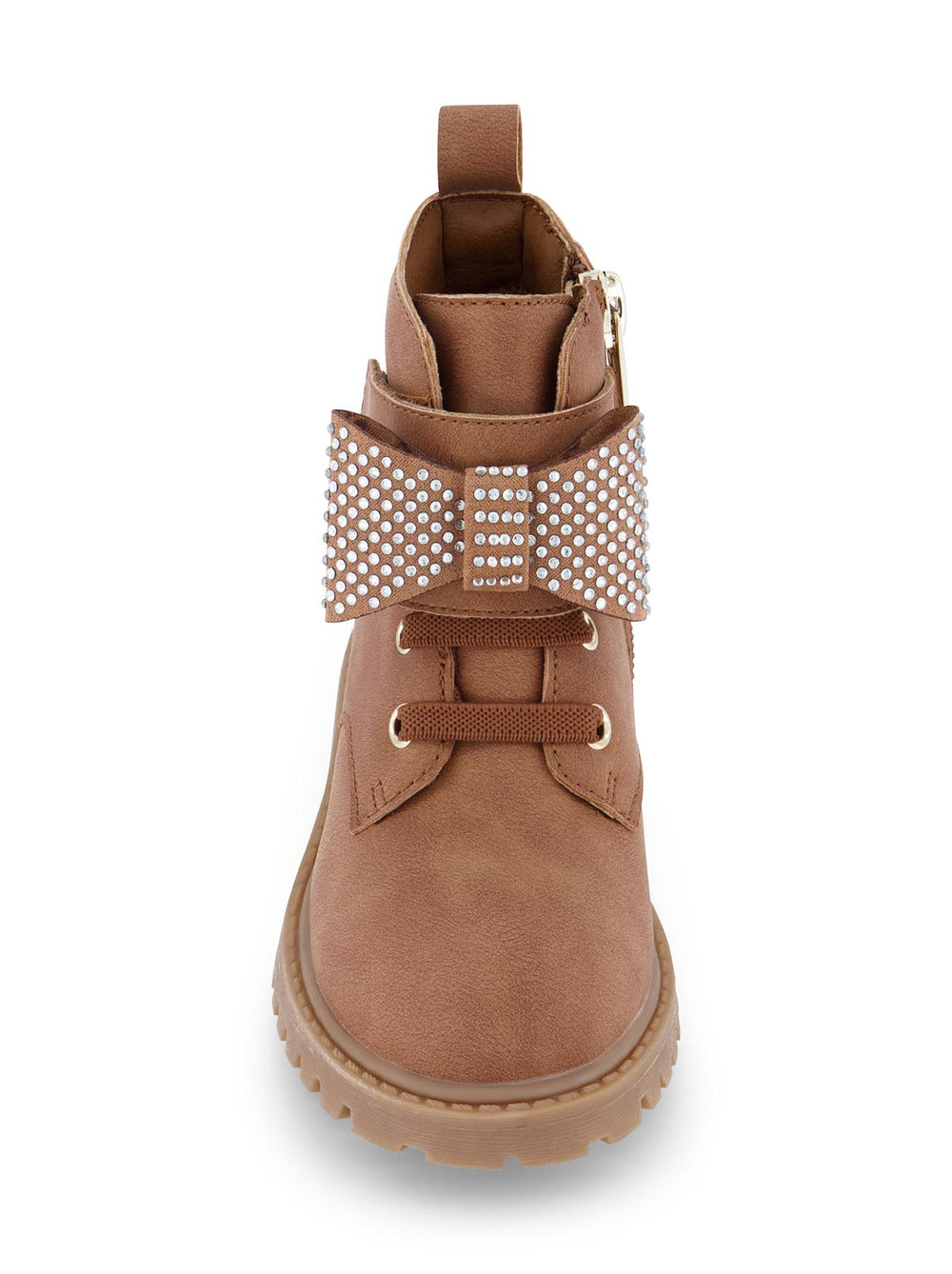 Women Toddler Daria Bow Moto Boot - Cognac | Jessica Simpson