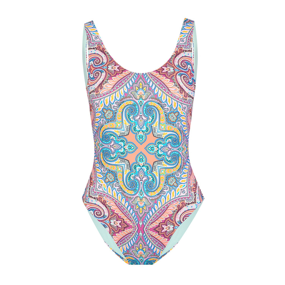 Women Carnival - Rio Reversible One Piece - Cool Multi | Jessica Simpson