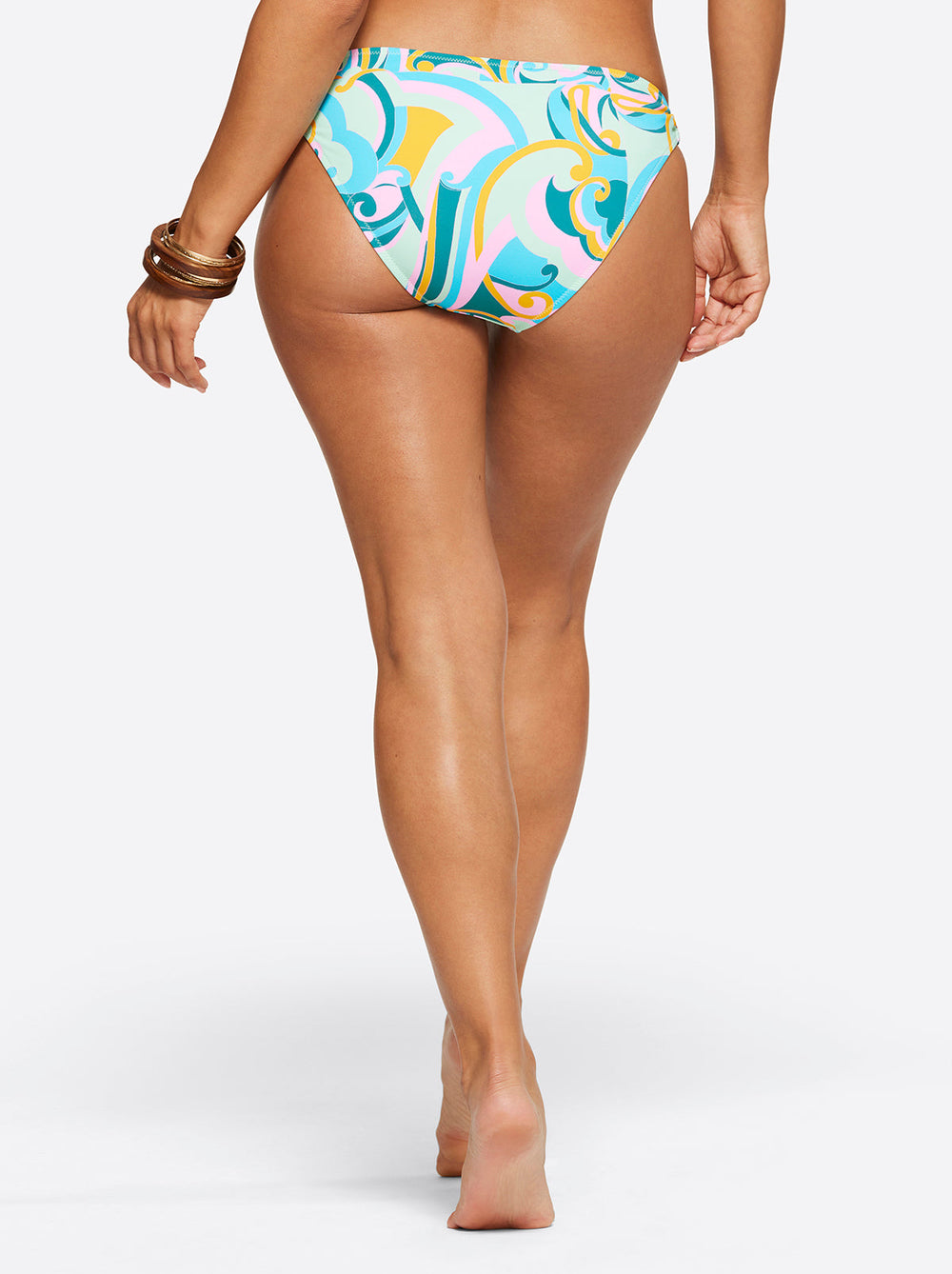 Women Dream State String Side Hipster - Blue Multi | Jessica Simpson