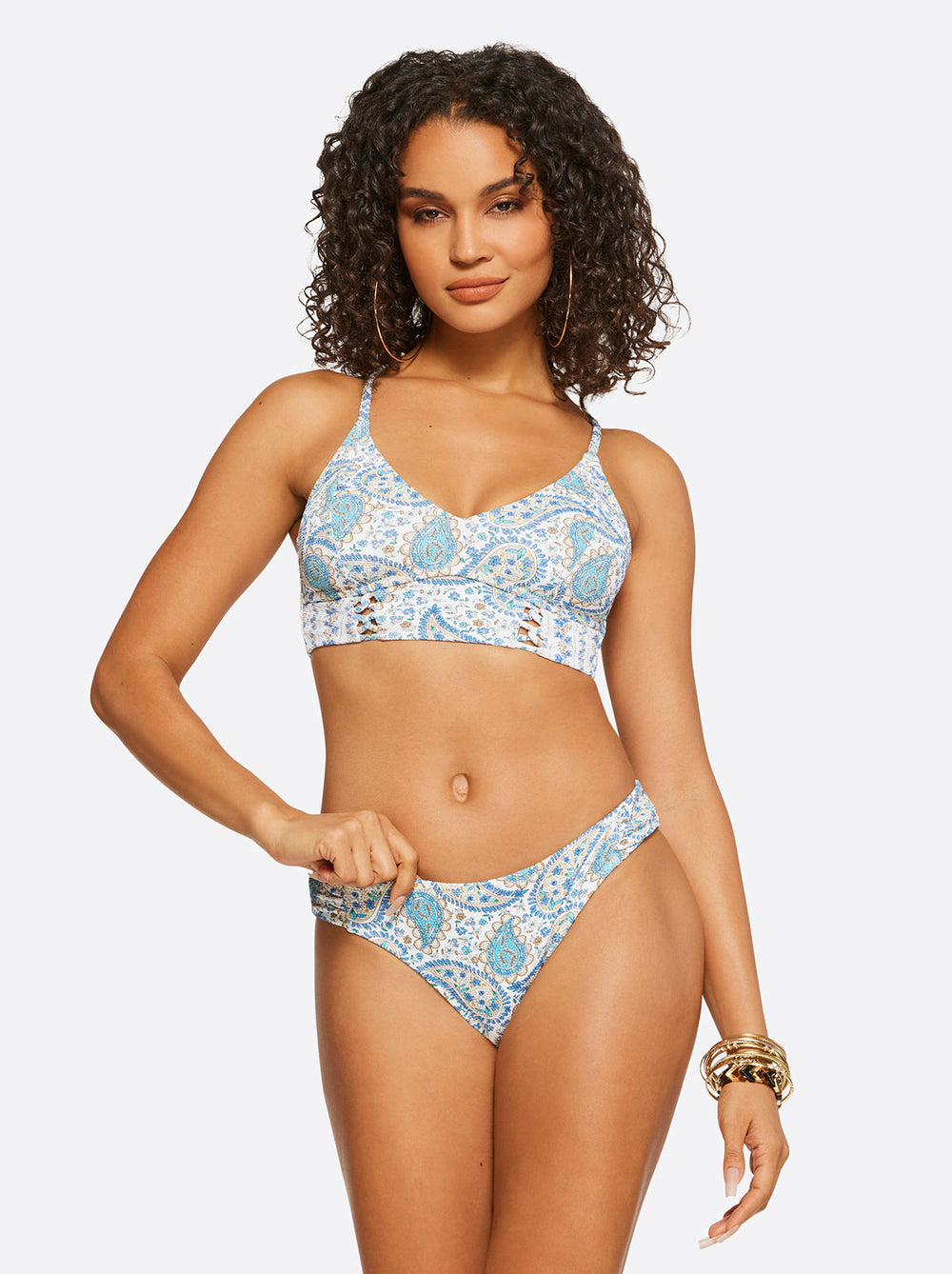 Women Sweetness Overload Cropped Cami - White Multi | Jessica Simpson