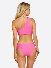 Women Under the Sea One Shoulder Top - Pink Parfait | Jessica Simpson