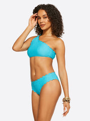 Women Under the Sea One Shoulder Top - Paradise Sky | Jessica Simpson