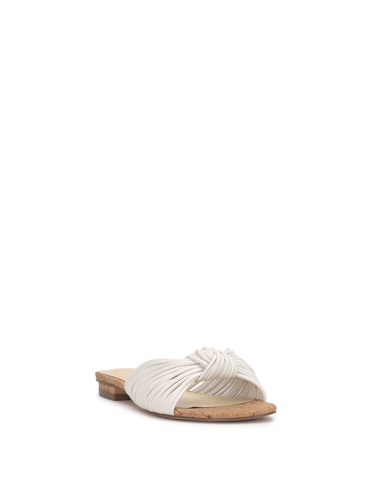 Women Dydra Knotted Flat Sandal - White | Jessica Simpson
