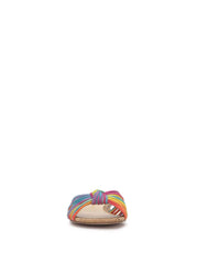 Women Dydra Knotted Flat Sandal - Multi Stripe | Jessica Simpson
