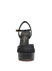 Women Inaia Braided Platform Sandal - Black | Jessica Simpson