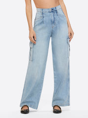 Women Jenna Cargo Pants - Valley Sky | Jessica Simpson
