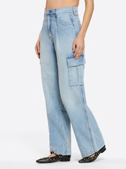 Women Jenna Cargo Pants - Valley Sky | Jessica Simpson