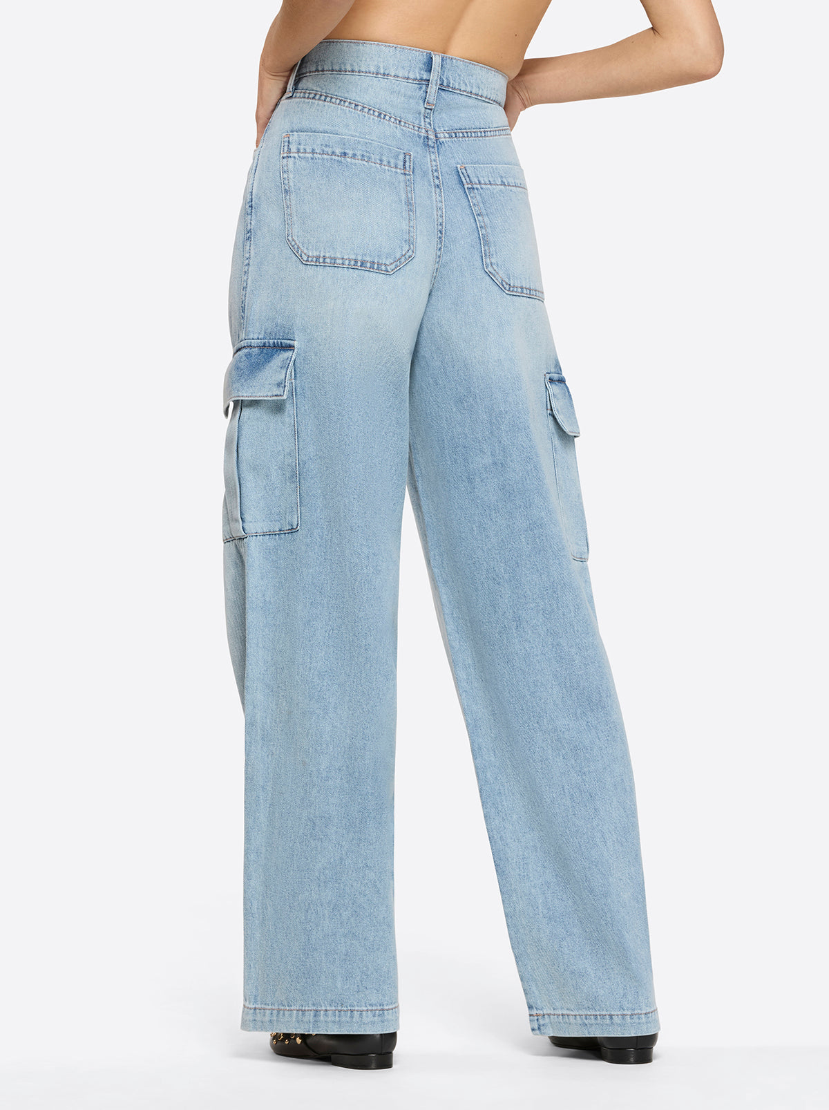 Women Jenna Cargo Pants - Valley Sky | Jessica Simpson