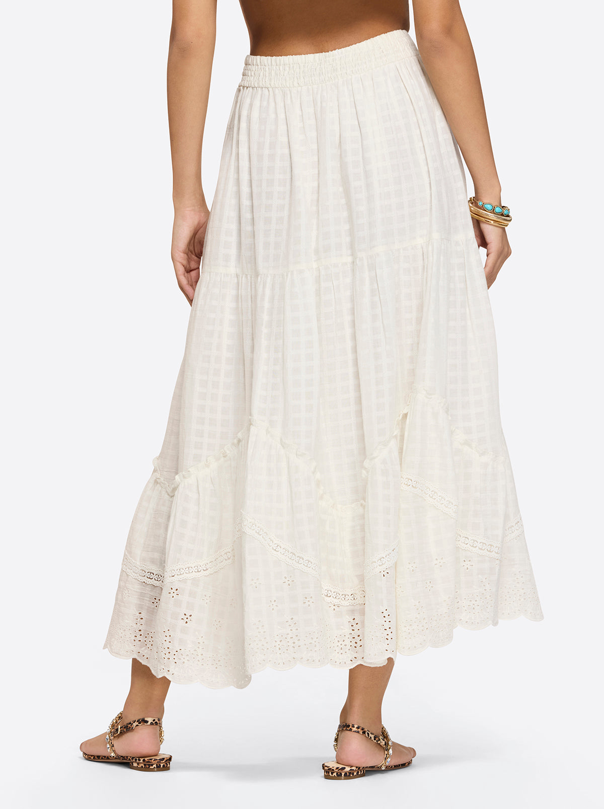 Women Paula Maxi Skirt - Gardenia | Jessica Simpson