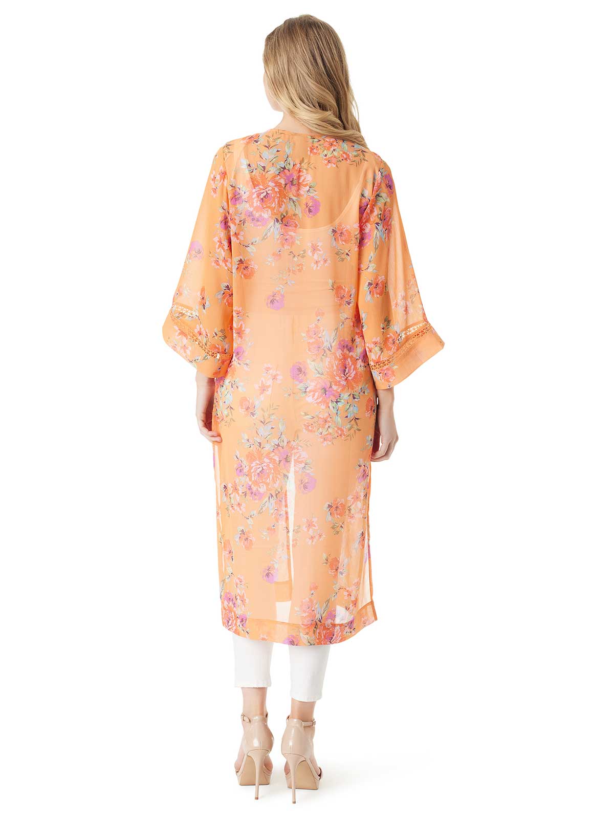 Women Caelan Kimono - Watercolor Roses | Jessica Simpson