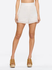 Women Abbott Shorts - Gardenia | Jessica Simpson