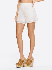 Women Abbott Shorts - Gardenia | Jessica Simpson