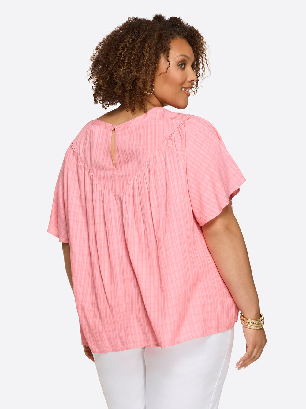 Women Eloise Blouse - Peony | Jessica Simpson