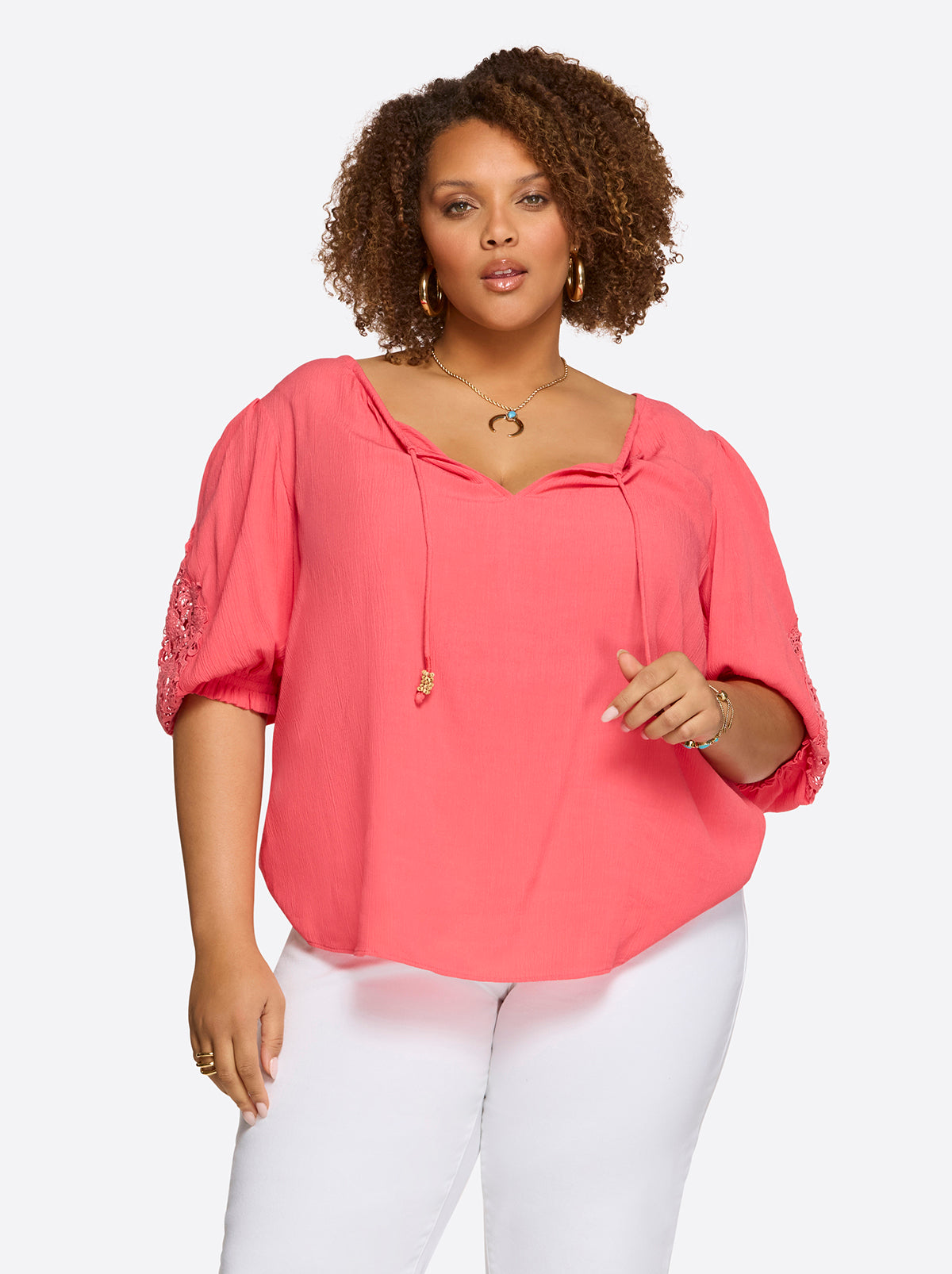 Women Sibyl Top - Rose Of Sharon | Jessica Simpson