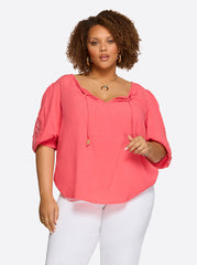 Women Sibyl Top - Rose Of Sharon | Jessica Simpson