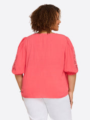 Women Sibyl Top - Rose Of Sharon | Jessica Simpson