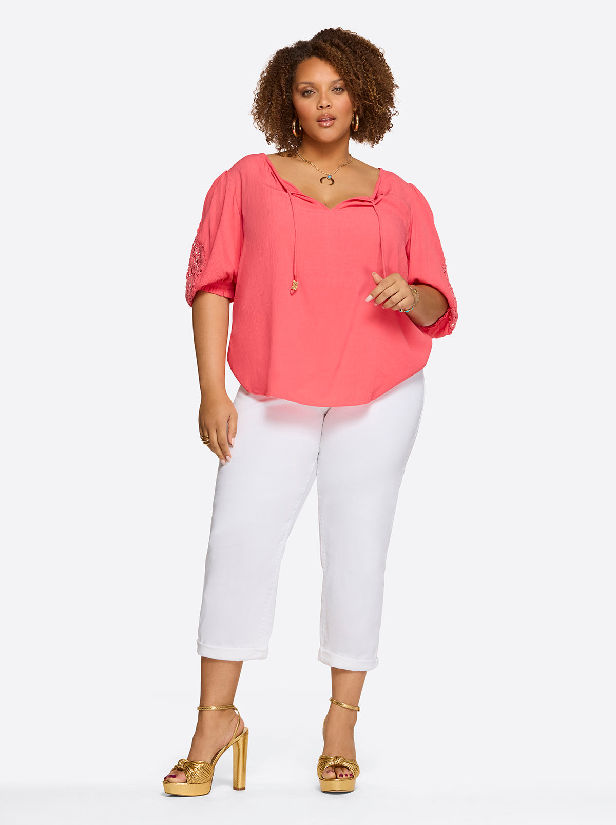 Women Sibyl Top - Rose Of Sharon | Jessica Simpson