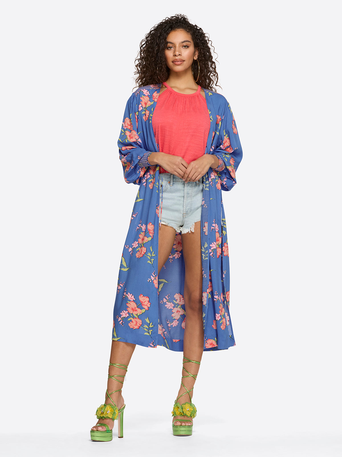 Women Amalia Kimono - Happy Floret | Jessica Simpson