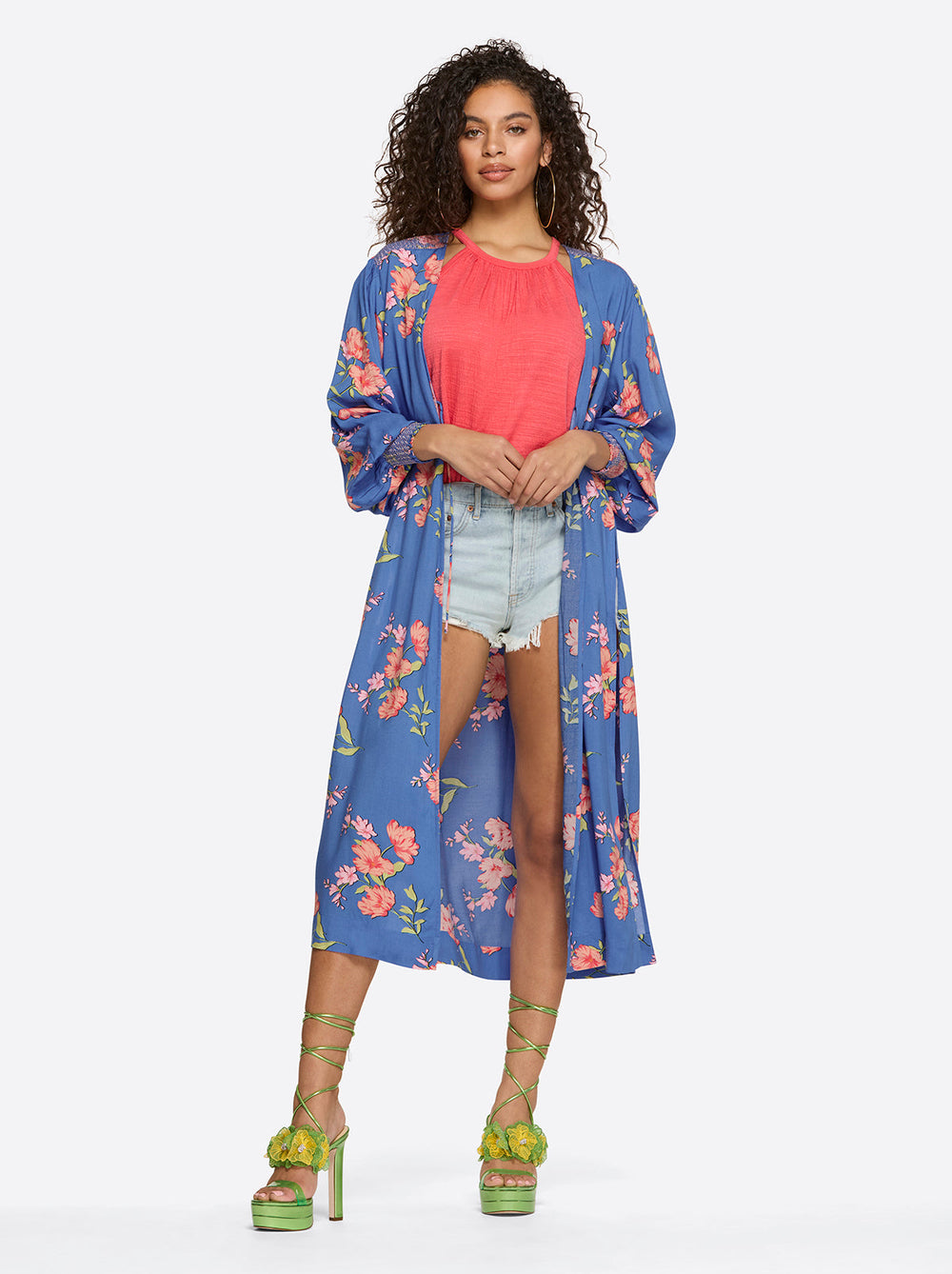 Women Amalia Kimono - Happy Floret | Jessica Simpson