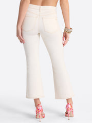 Women Charmed Ankle Flare - Ecru | Jessica Simpson