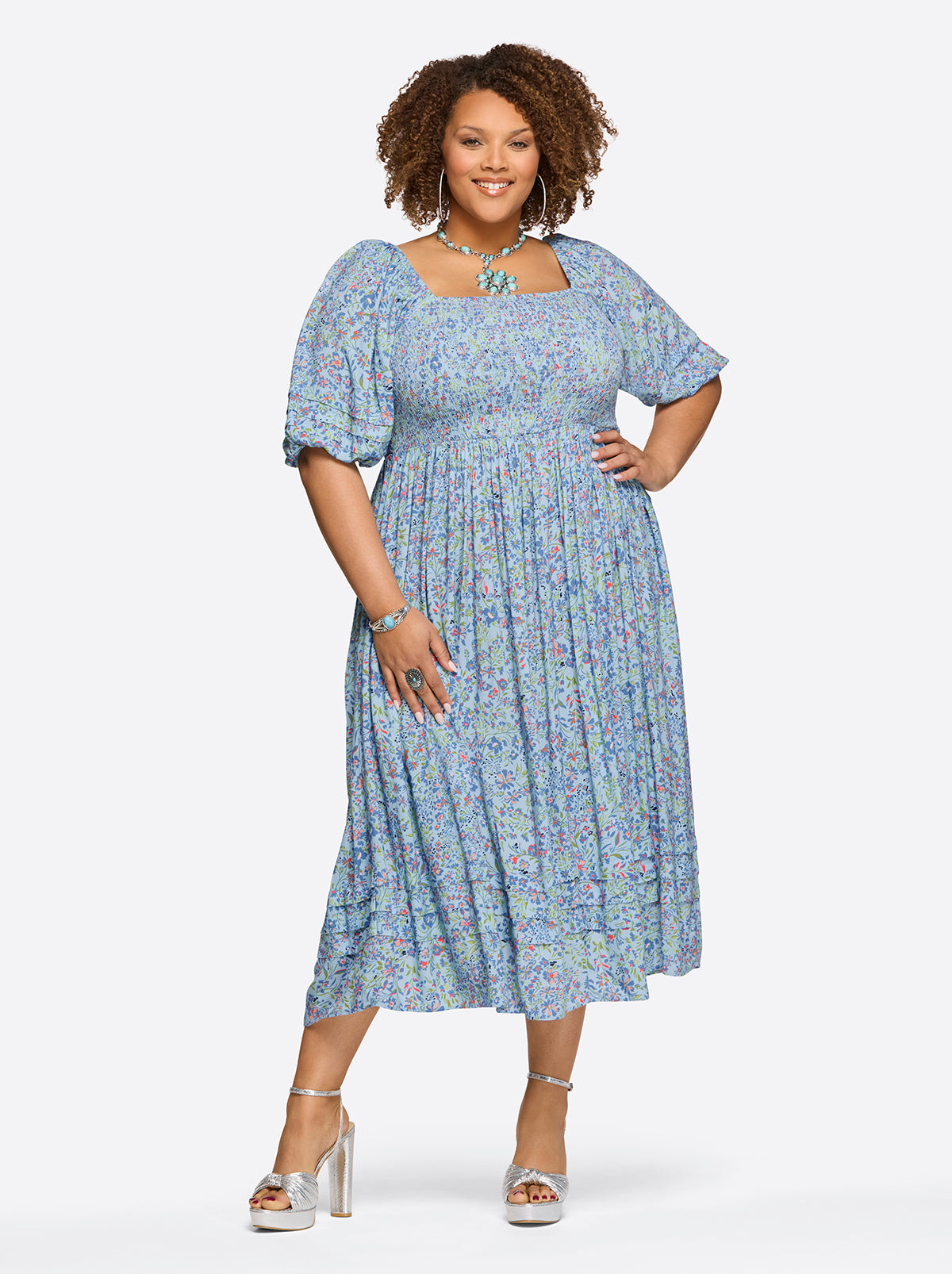 Women Simona Dress - Decorative Blossoms | Jessica Simpson
