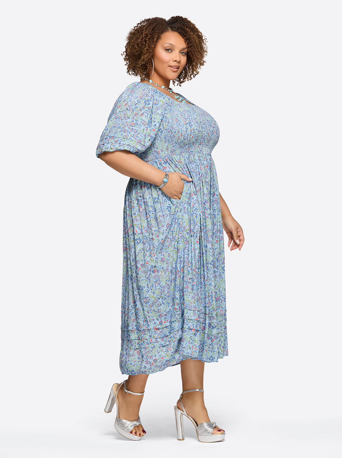 Women Simona Dress - Decorative Blossoms | Jessica Simpson