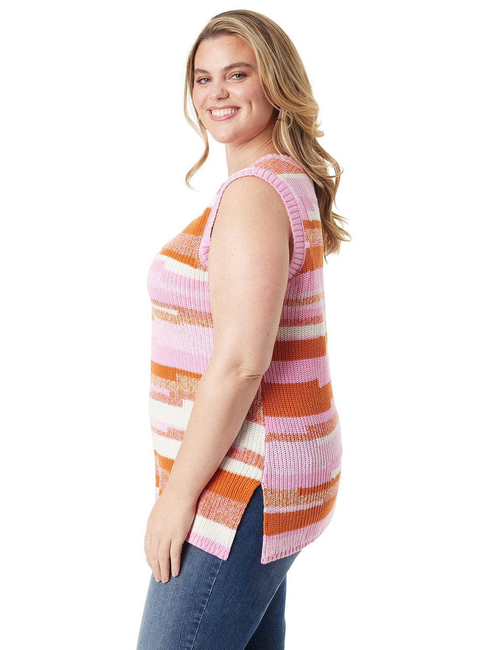 Women Shanti Tank - Peony Multi | Jessica Simpson