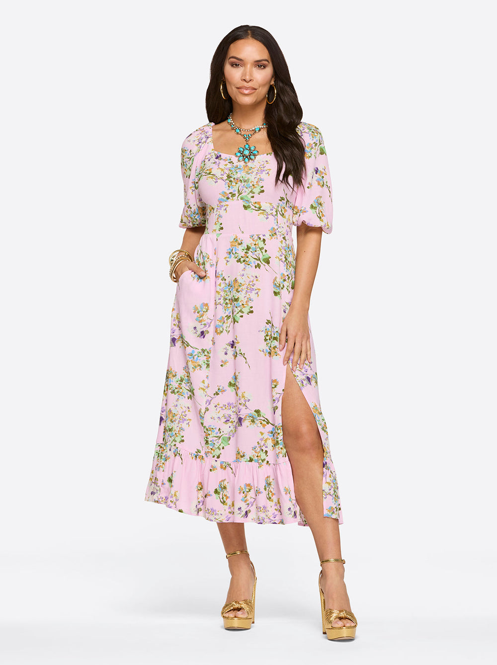 Women Brixley Dress - Botanic Blossoms | Jessica Simpson