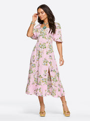 Women Brixley Dress - Botanic Blossoms | Jessica Simpson
