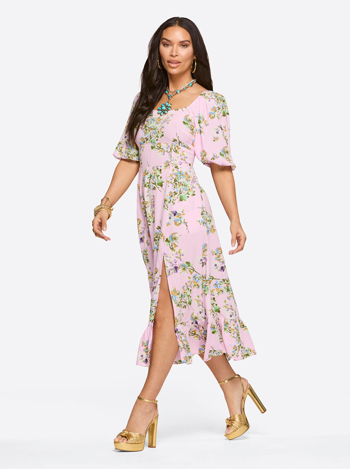 Women Brixley Dress - Botanic Blossoms | Jessica Simpson