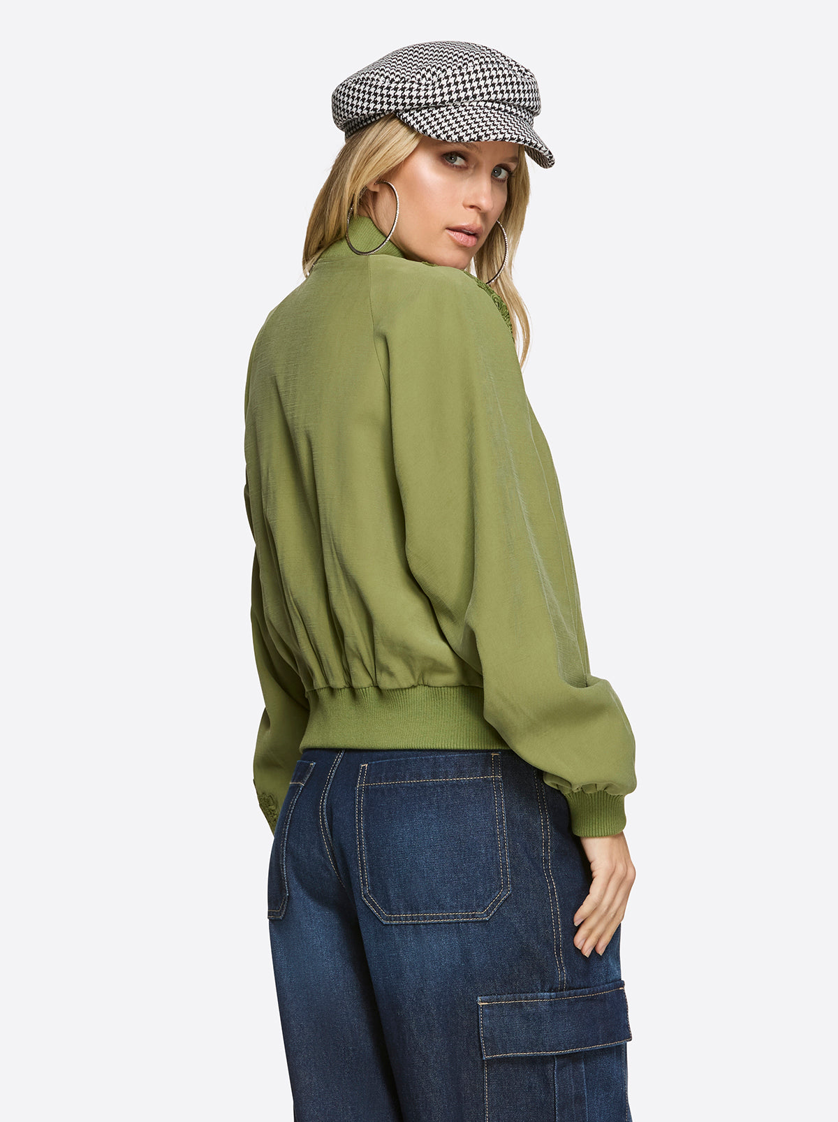 Women Fynn Bomber Jacket - Mayfly | Jessica Simpson