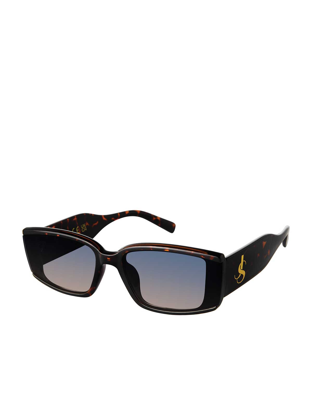 Accessories Modern Rectangular Sunglasses - Tortoise | Jessica Simpson