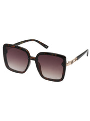 Accessories Oversized Fashionable Square Sunglasses - Tortoise | Jessica Simpson