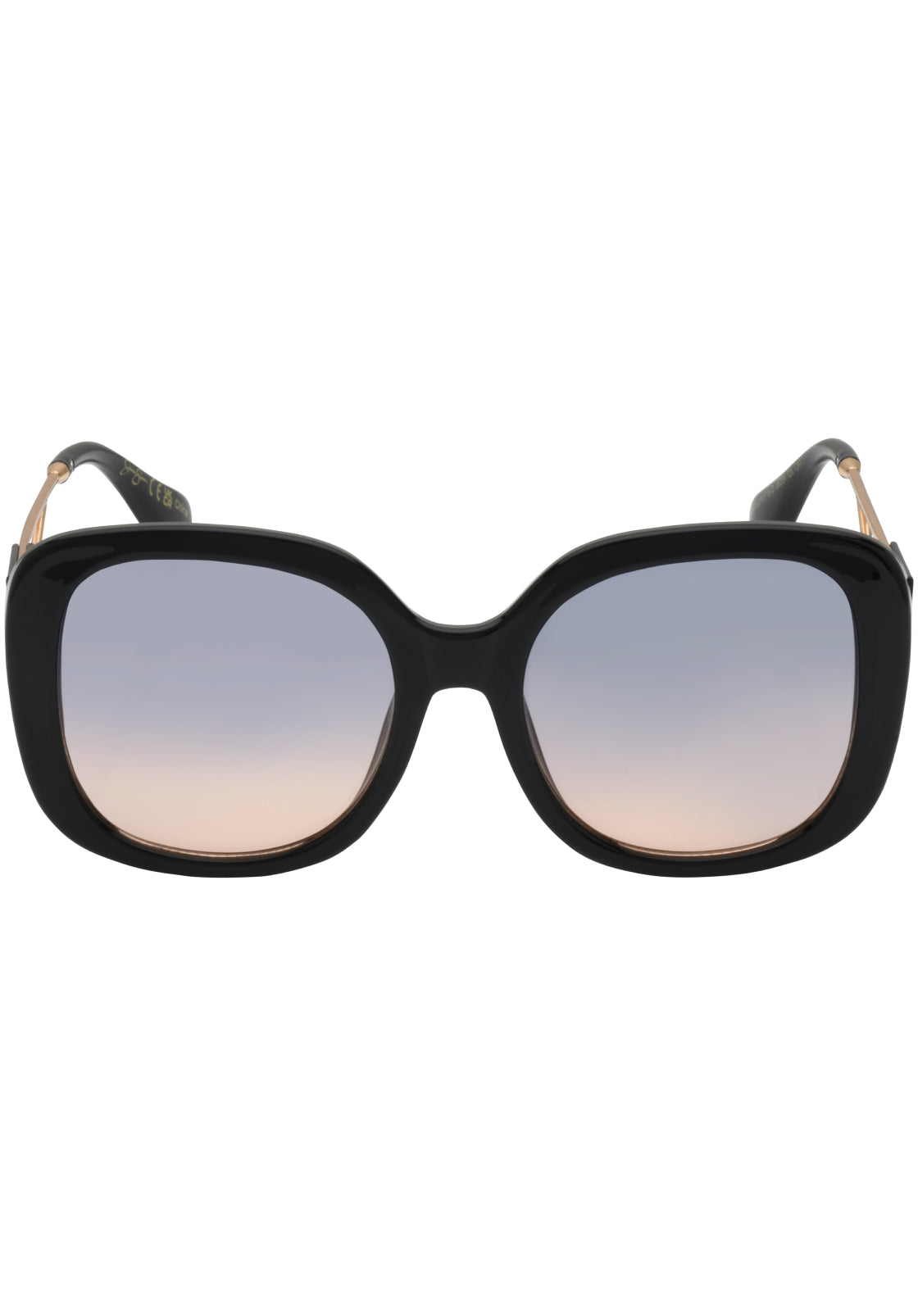 Accessories Oversized Oval Sunglasses - Black | Jessica Simpson