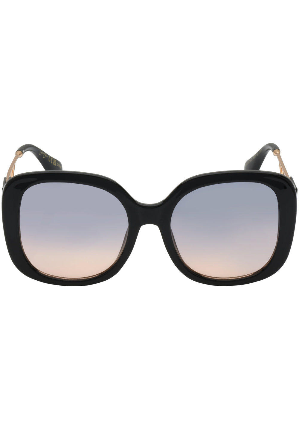 Accessories Oversized Oval Sunglasses - Black | Jessica Simpson