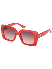 Accessories Fashionable Square Sunglasses - Milky Coral | Jessica Simpson