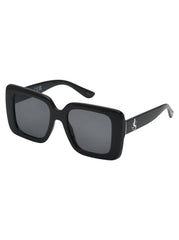 Accessories Fashionable Square Sunglasses - Black | Jessica Simpson