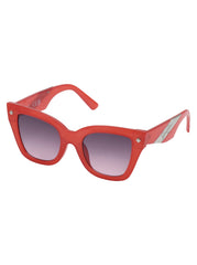 Accessories Bold Cat Eye Sunglasses - Milky Coral | Jessica Simpson
