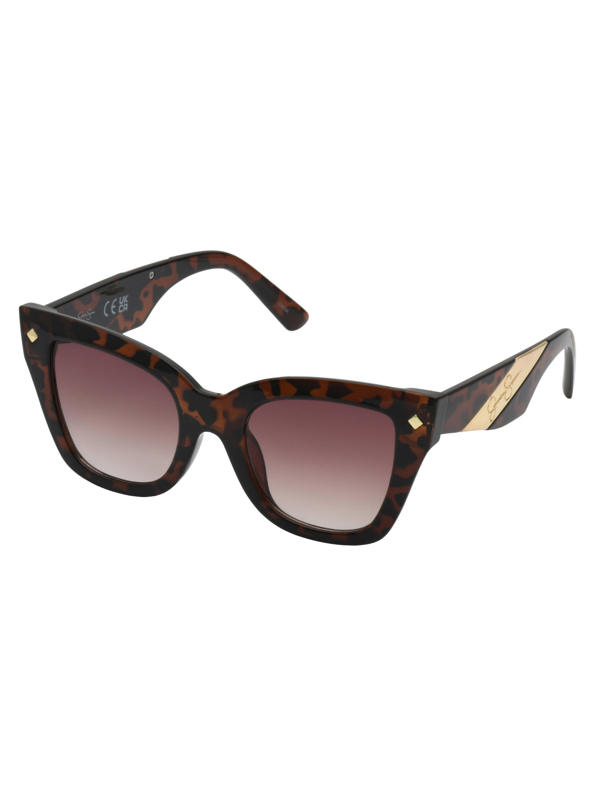 Accessories Bold Cat Eye Sunglasses - Tortoise | Jessica Simpson