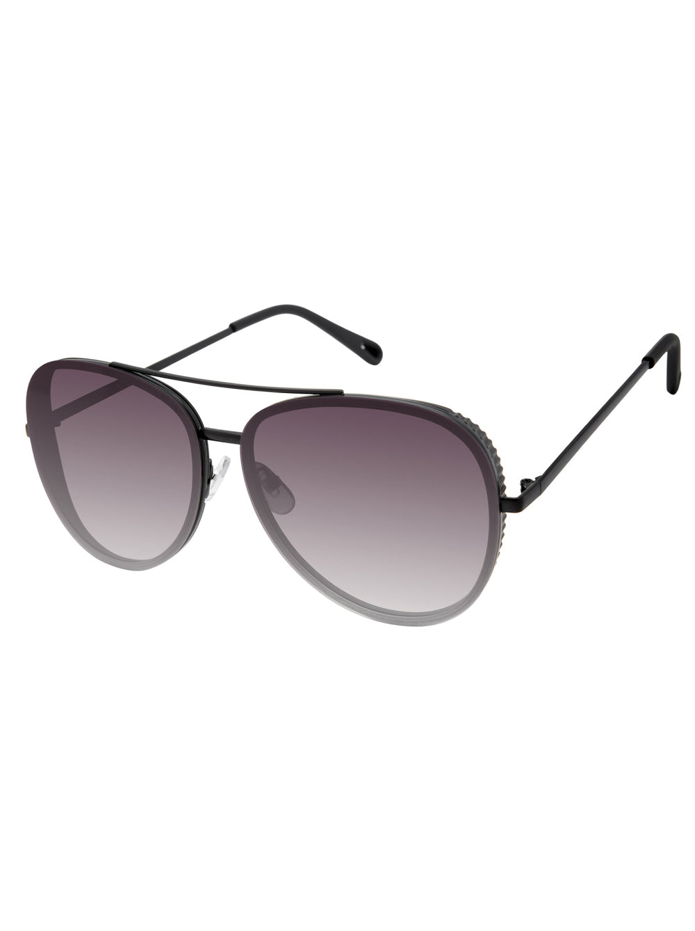 Accessories Glam Aviator Pilot Sunglasses - Black Out | Jessica Simpson