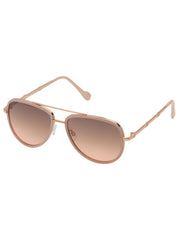 Accessories Modern Metal Aviator Sunglasses - Rose Gold & Rose | Jessica Simpson