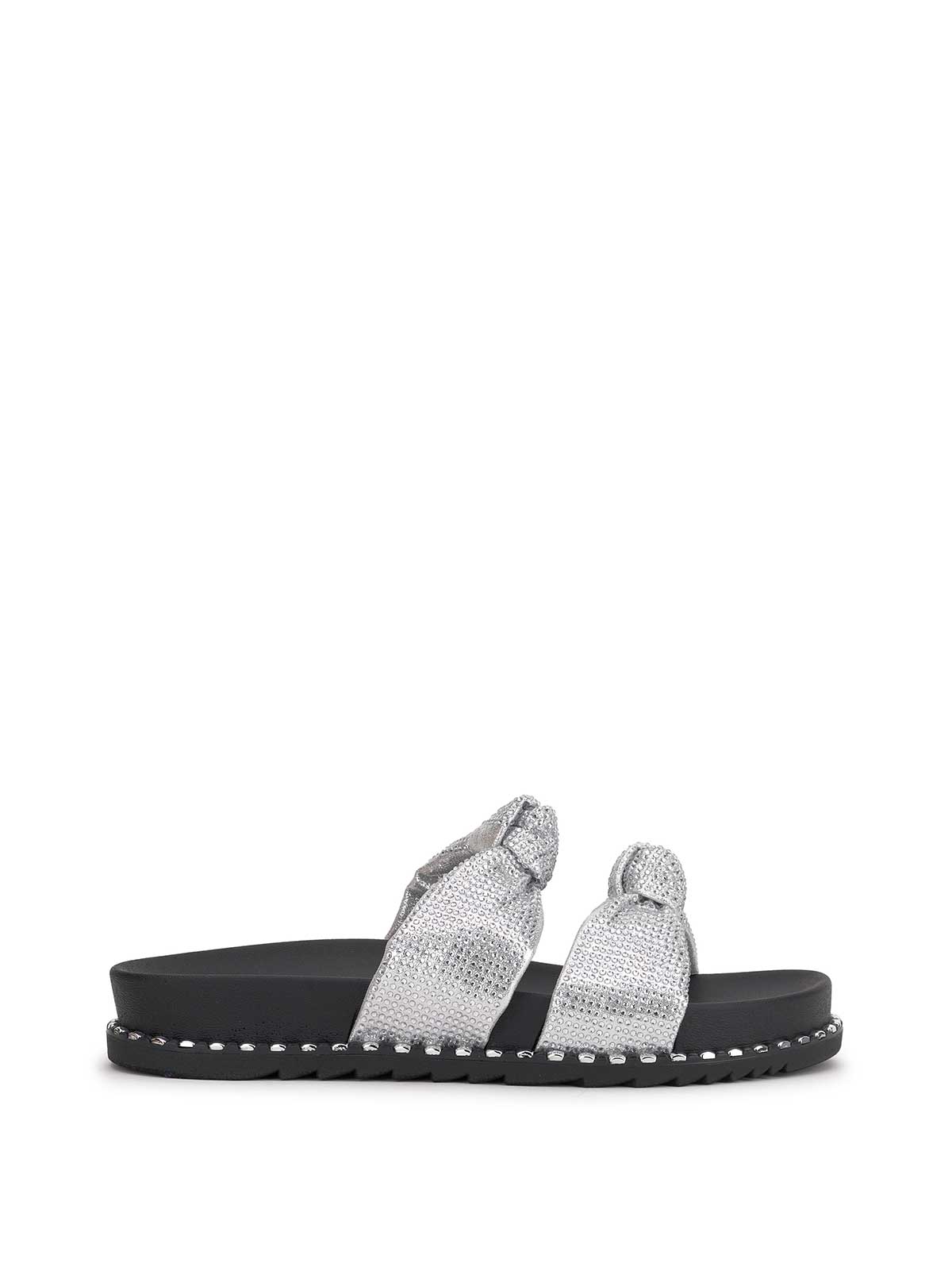 Women Caralyna Flat Sandal - Silver | Jessica Simpson