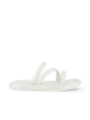 Women Girls' Kaylen Strap Slippers - Silver | Jessica Simpson