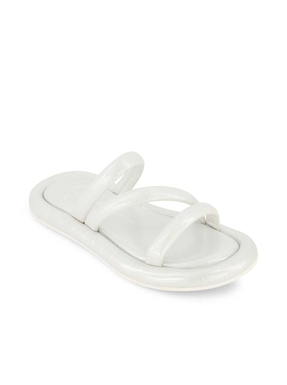Women Girls' Kaylen Strap Slippers - Silver | Jessica Simpson