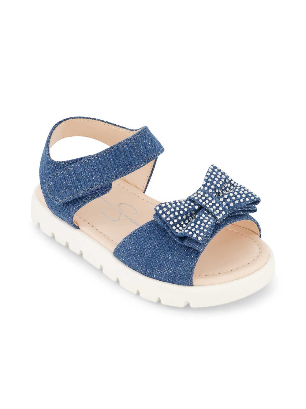 Women Toddler Tia Shine Sandals - Blue Denim | Jessica Simpson